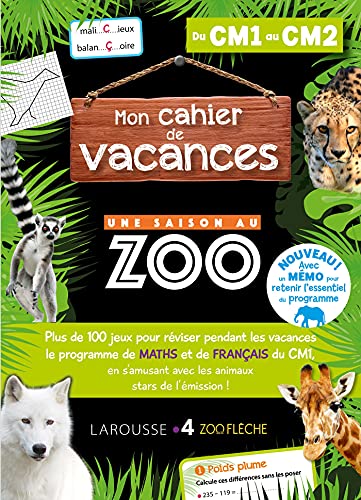 Beispielbild fr Cahier de vacances UNE SAISON AU ZOO CM1-CM2 zum Verkauf von medimops