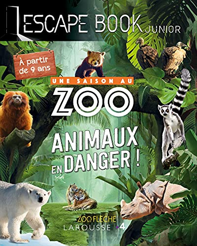 Beispielbild fr Une Saison Au Zoo : Animaux En Danger ! zum Verkauf von RECYCLIVRE