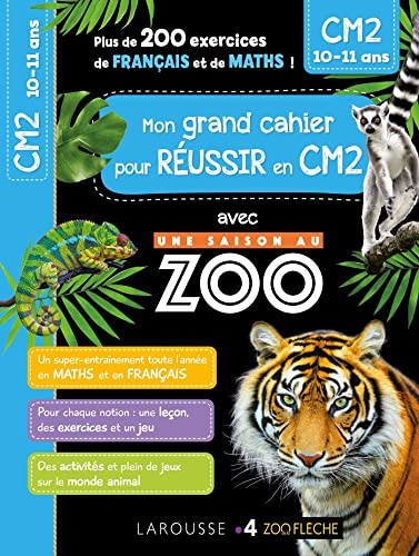 Beispielbild fr Mon cahier de CM2 - UNE SAISON AU ZOO zum Verkauf von Ammareal