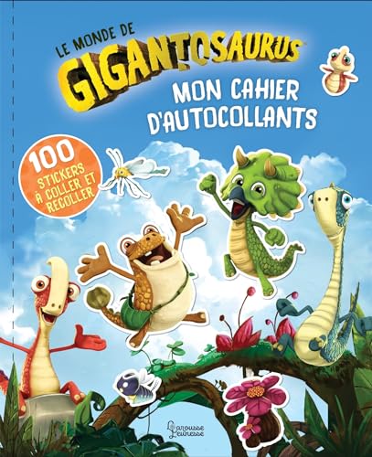 Beispielbild fr Mon cahier d'autocollants, Le monde de Gigantosaurus: 100 stickers  coller et recoller zum Verkauf von medimops