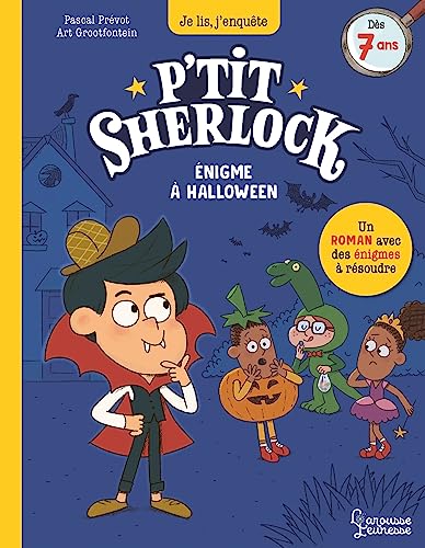 Beispielbild fr Enigme à Halloween: P'tit Sherlock [FRENCH LANGUAGE - Hardcover ] zum Verkauf von booksXpress