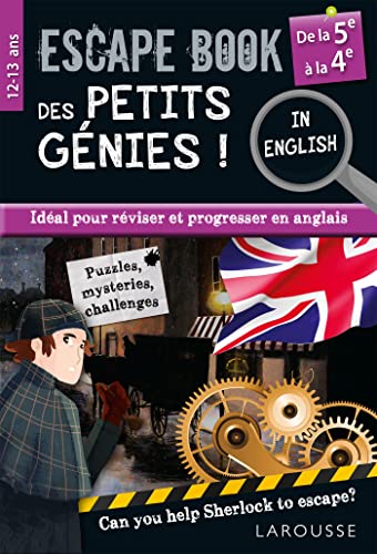 Stock image for Escape book des petits gnies in english de la 5e  la 4e for sale by medimops