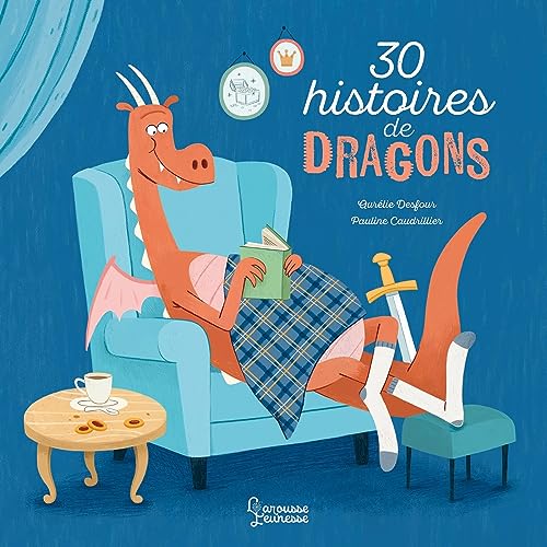 Beispielbild fr 30 histoires de dragons [FRENCH LANGUAGE - Hardcover ] zum Verkauf von booksXpress