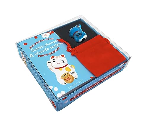 9782036053922: Mon Maneki-neko porte-bonheur Succs, chance et russite scolaire: Coffret avec 1 livret + 1 chat porte-bonheur en cramique et son pochon en velours