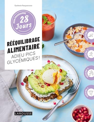 Stock image for Rquilibrage alimentaire, adieu pics glycmiques !: 1 programme + 30 recettes : sans culpabilit et sans pression ! for sale by medimops