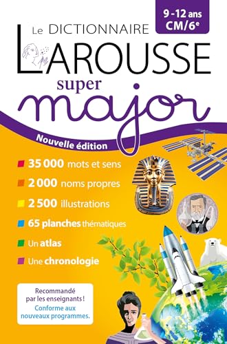 Beispielbild fr Le dictionnaire Larousse Super Major - 9/12 ans - CM/6e zum Verkauf von Gallix