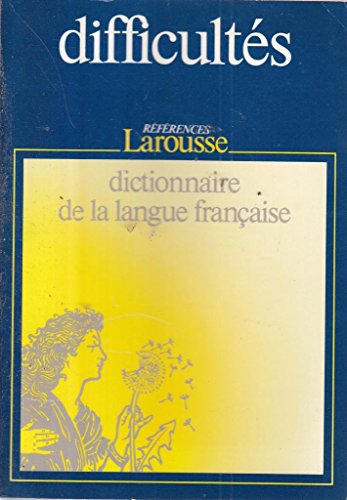 Stock image for Dictionnaire Des Difficultes De La Langue Francaise for sale by AwesomeBooks
