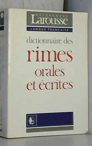 Stock image for DICTIONNAIRE DES RIMES ORALES ET ECRITES for sale by medimops