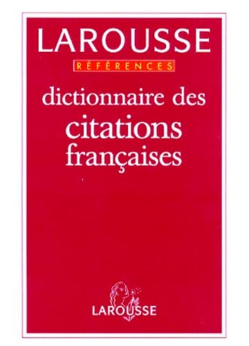 Beispielbild fr Dictionnaire des Citations Francaises zum Verkauf von Better World Books