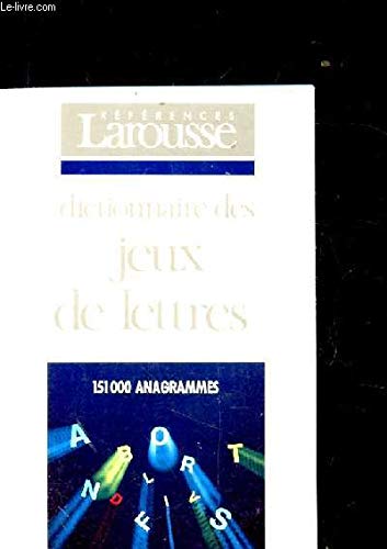 Dictionnaire Des Jeux De Lettres [BrochÃ©] (9782037300919) by [???]