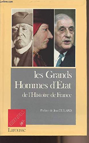 9782037400305: Les grands hommes d'etat de l'histoire de France (Esshis)