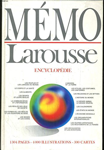 Mémo Larousse Encypédie - Collectif