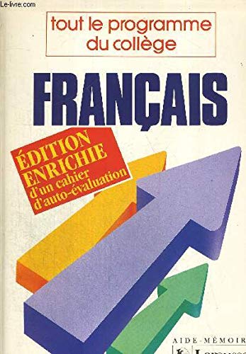 Beispielbild fr Franais. Aide-mmoire. zum Verkauf von Le-Livre