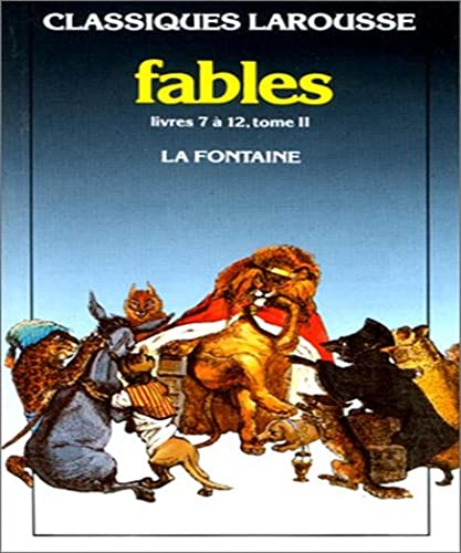 9782038700770: Fables. Tome 2, Livres Vii A Xii