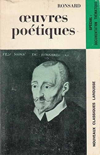 Stock image for Oeuvres Poetiques for sale by Wonder Book