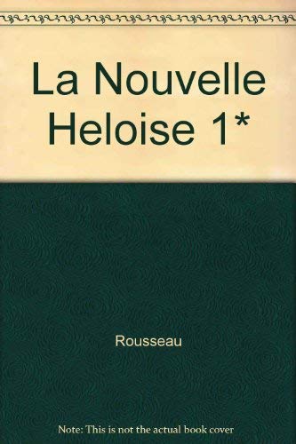 Beispielbild fr La Nouvelle Heloise 1* zum Verkauf von Ammareal
