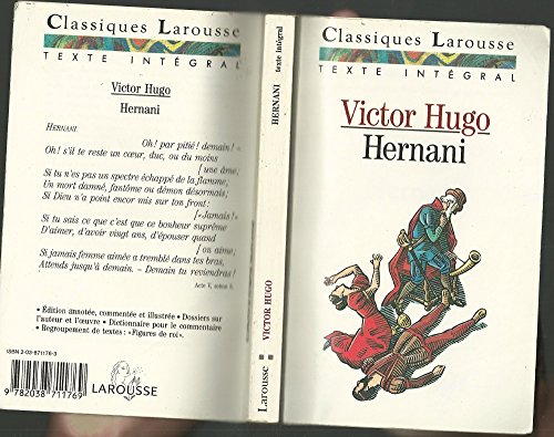 Beispielbild fr Hernani: Drame (Language: French) (French Edition) zum Verkauf von HPB Inc.