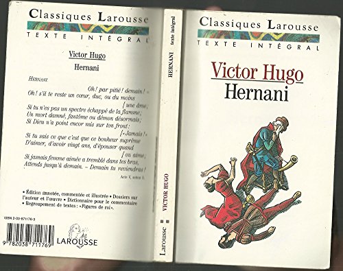 Stock image for Hernani: Drame (Language: French) (French Edition) for sale by HPB Inc.