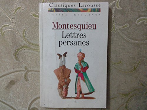 Imagen de archivo de Lettres Persanes* (French Edition) a la venta por Half Price Books Inc.