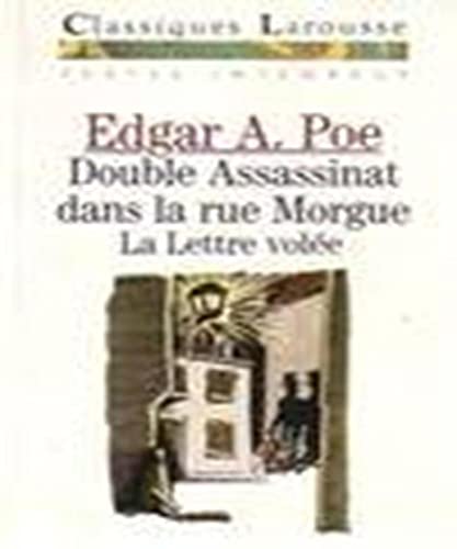 9782038713718: Double assassinat dans la rue Morgue. suivi de La lettre vole