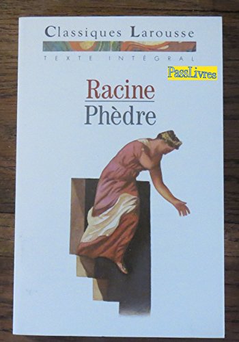 Imagen de archivo de PHEDRE a la venta por Buchpark