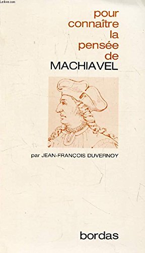 Imagen de archivo de La Pense de Machiavel a la venta por Ammareal