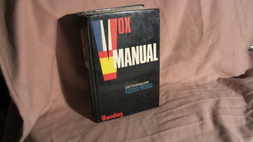 9782040000868: Vox manual : dictionnaire franais-espagnol, espagnol-franais