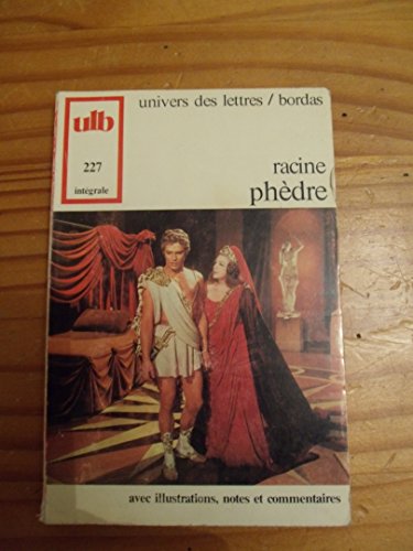 9782040025953 Phedre Tragedie Abebooks Par J Salles - 