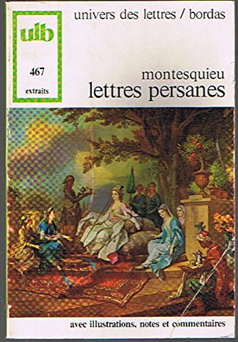 Beispielbild fr Lettres Persanes zum Verkauf von Ammareal