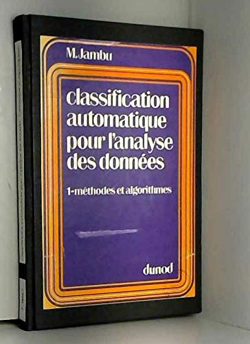 Stock image for Classification automatique pour l'analyse des donnes for sale by Ammareal