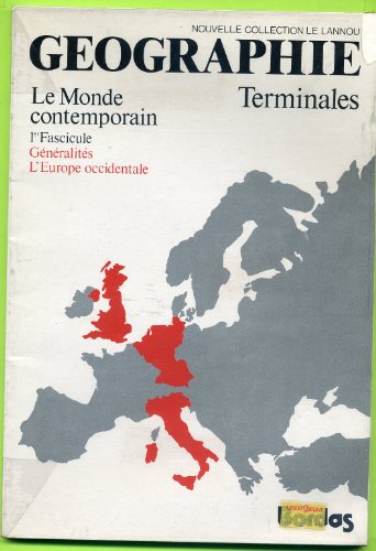 Beispielbild fr Gographie termianles 1er fascicule le monde contemporain zum Verkauf von Librairie Th  la page