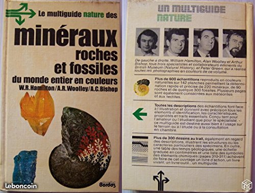 Imagen de archivo de Multiguide nature des minraux roches et fossiles du monde entier en couleurs a la venta por Ammareal