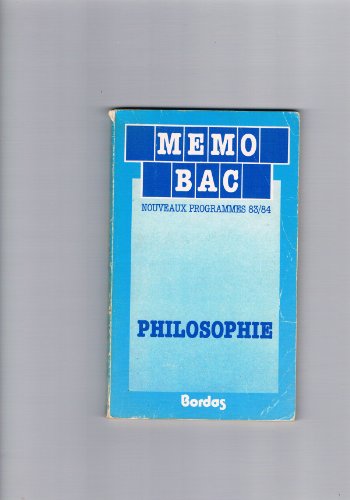 Imagen de archivo de Philosophie terminales C, D, E a la venta por Ammareal