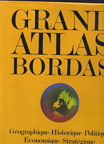 9782040153298: Grand atlas bordas ae 092193