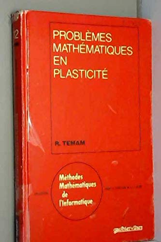 9782040154295: Problmes mathmatiques en plasticit