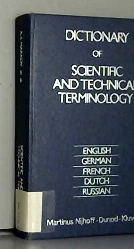 Dictionary of scientific and technical terminology : English, German, French, Dutch, Russian / A. S. Markov . - Markov, A. S.,