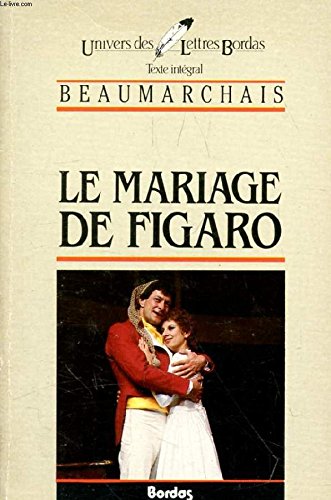 Stock image for Le Mariage De Figaro (French Edition) for sale by Wonder Book