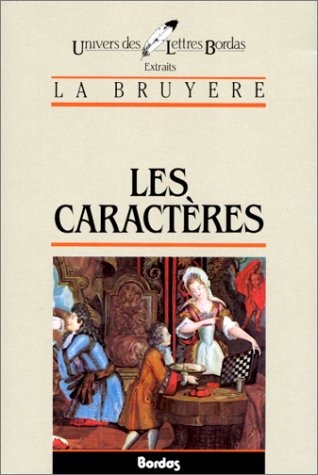 Stock image for Les Caracteres* for sale by Better World Books