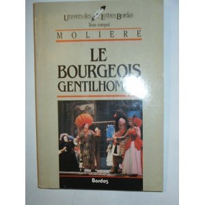 Beispielbild fr MOLIERE/ULB BOURG.GENTIL (Ancienne Edition) zum Verkauf von Librairie Th  la page