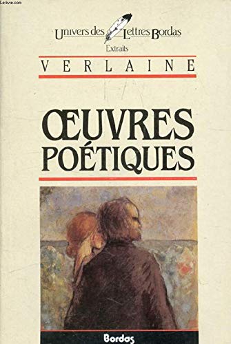 Oeuvres Poetiques* (9782040160883) by Verlaine