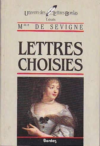 Beispielbild fr Lettres Choisies : Extraits zum Verkauf von RECYCLIVRE