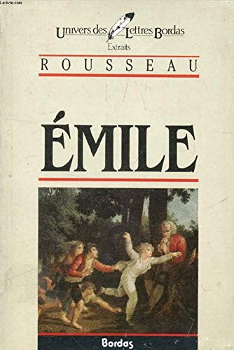 Stock image for Emile Ou De L'ducation : Extraits for sale by RECYCLIVRE