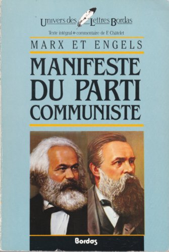 Imagen de archivo de Marx et Engels. Manifeste du Parti Communiste. a la venta por medimops