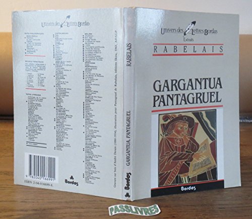 9782040166991: RABELAIS/ULB GARGANTUA (Ancienne Edition)
