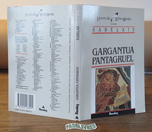 Gargantua/Pantagruel* (9782040166991) by Rabelais