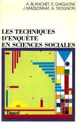 Stock image for Les Techniques d'enqute en sciences sociales : Obsever, interviewer, questionner for sale by Ammareal