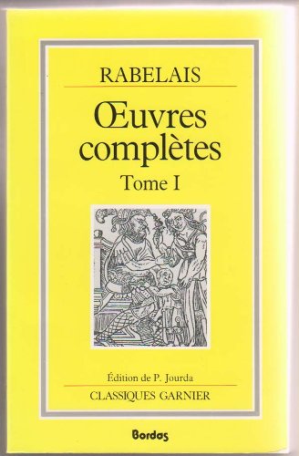 Stock image for Oeuvres Compl tes Tome I for sale by HPB-Red