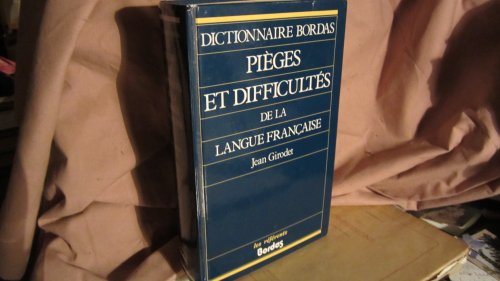 Stock image for Dictionnaire DES Pieges Et Difficultes De La Langue Francaise for sale by WorldofBooks