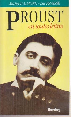 Stock image for Proust en toutes lettres for sale by Wonder Book