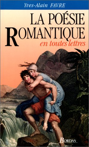 Imagen de archivo de La po sie romantique a la venta por AwesomeBooks